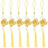 6Pcs Chinese Dragon Hanging Ornament New Year Pendant Traditional Chinese Decor Festive Wall Interior Pendant for Spring