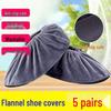 Reusable Velvet Shoe Covers