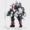 SEMBO BLOCK Combined Transforming Mecha Robot Building Blocks Kits MOC  Build with Versatile Weapons Bricks Toys Boys  Birthdays