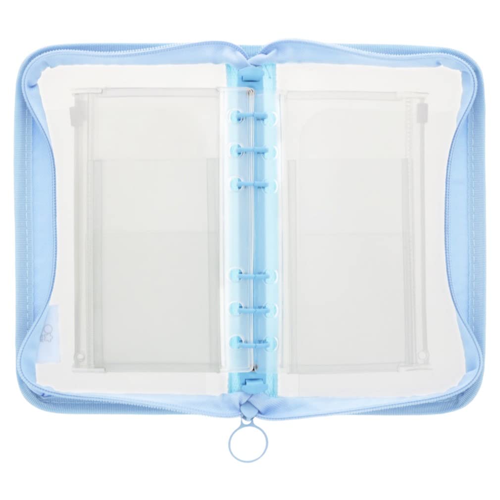 Sunstar Stationery Pencil Milky x S1425633 Ba-in-me Binder-Style Case, Blue,