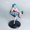 Kizuna Ai and the Long-hair Princess Miku Figurines, Anime-style Cute Girl 2D Model Decorative Items, Gifts and Souvenirs.