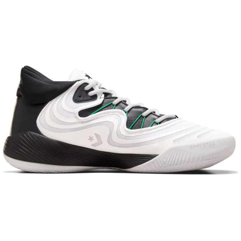 Converse All Star BB Shift CX White Black Apex Green Unisex Sneakers A08648C