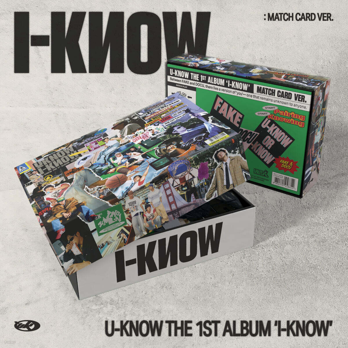 U-KNOW Yunho - 1st Full Album : I-KNOW [Match Card Ver.] (Smart Album)