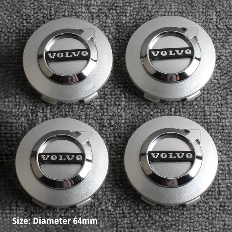 4 Piezas Tapa Central Original de Rueda de Coche Para Volvo Xc60 Xc90 V40 V60 S60 XC40 V50 V90 S80 C40 V70 XC70 C30 EX90 C70 Rdesign