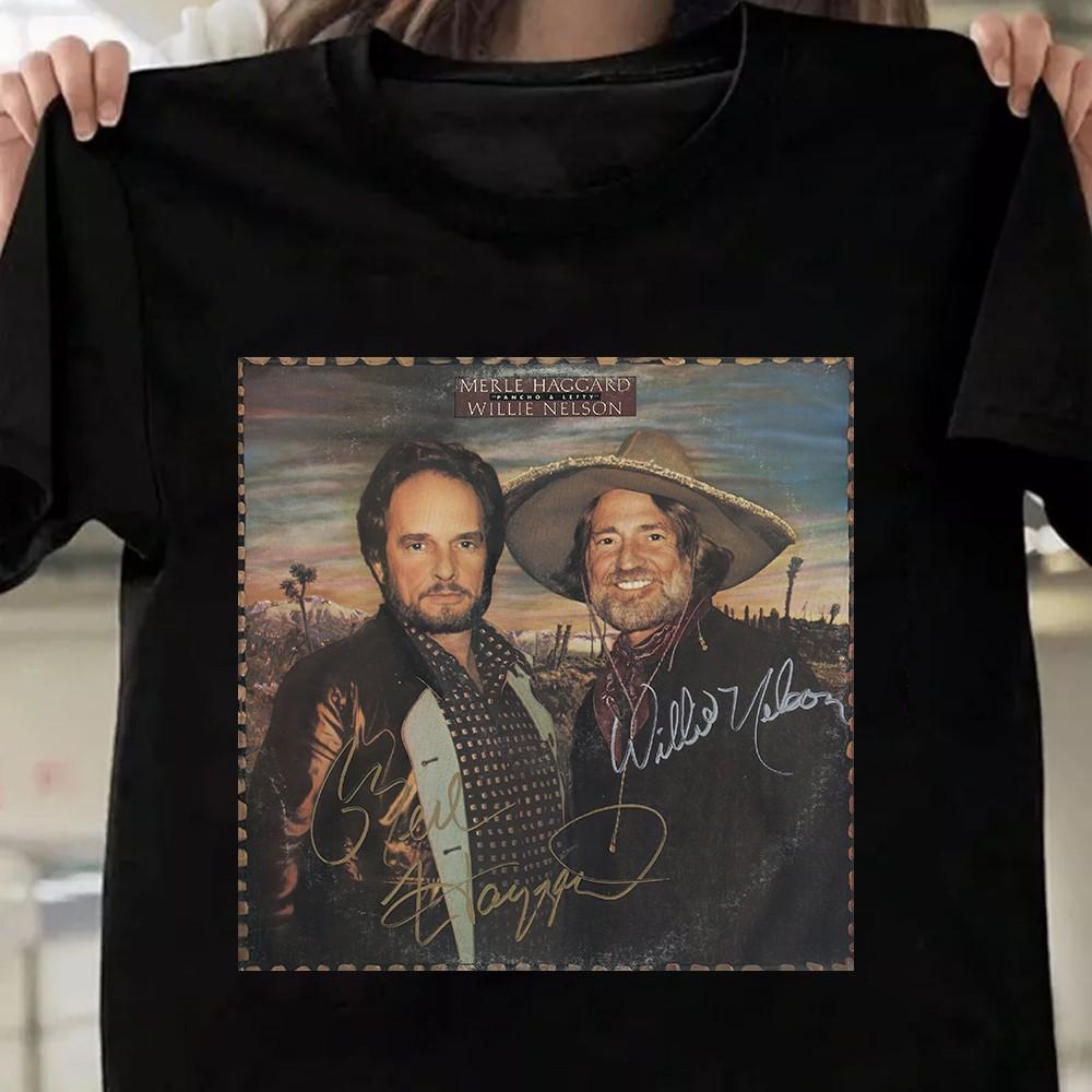 Classic Merle Haggard Gift For Fans Men S-235XL Tee 13D949 S
