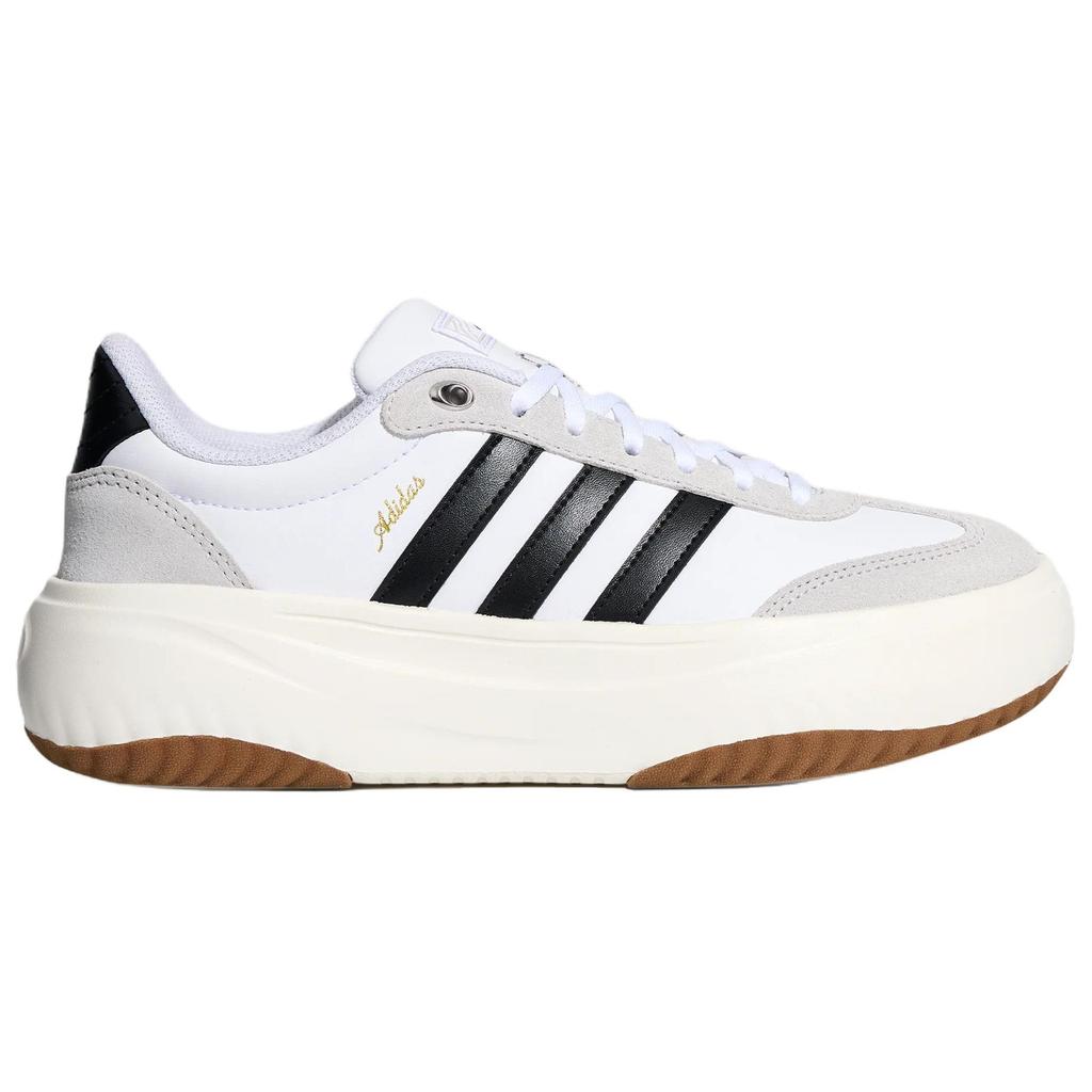 adidas FLARE PLATFORM German Army Trainers Women's White Black KH6913