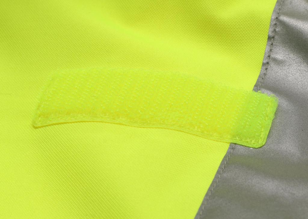 Reflective Inflatable Down Raincoat - Warm Jacket for Construction Security Guards