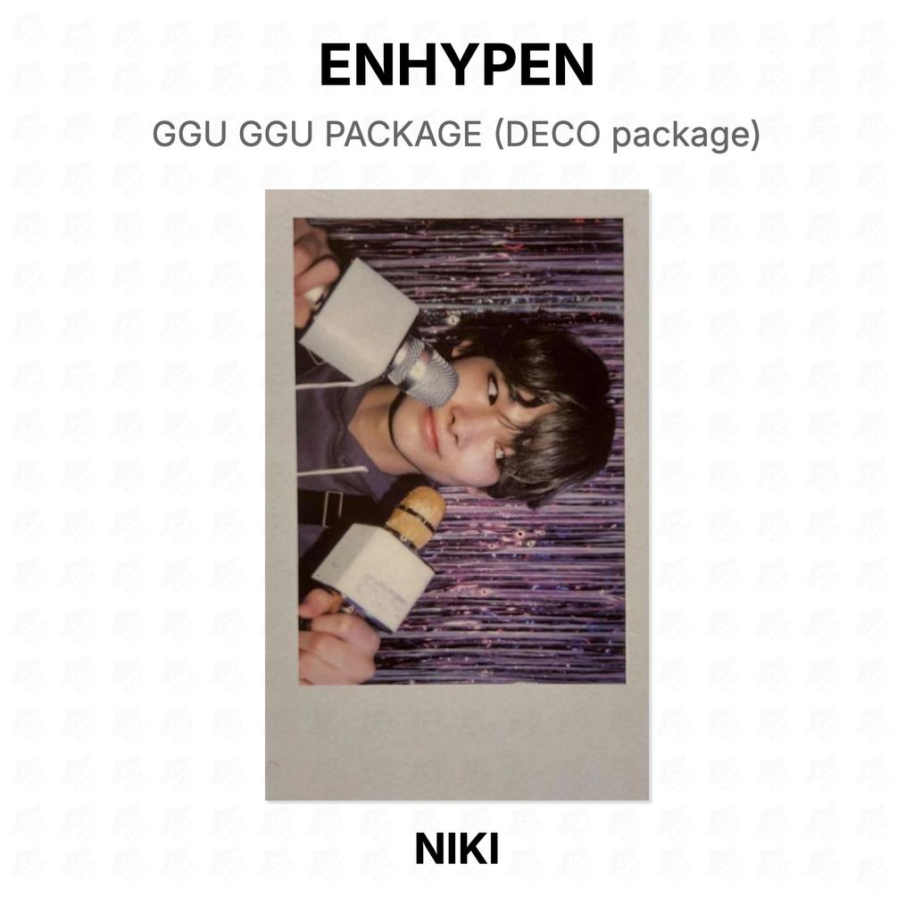ENHYPEN GGU GGU PACKAGE (DECO Package) Official Photocard