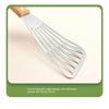 Wooden Handle Fish Frying Shovel Stainless Steel Flipping Frying Spatulas  Cooking