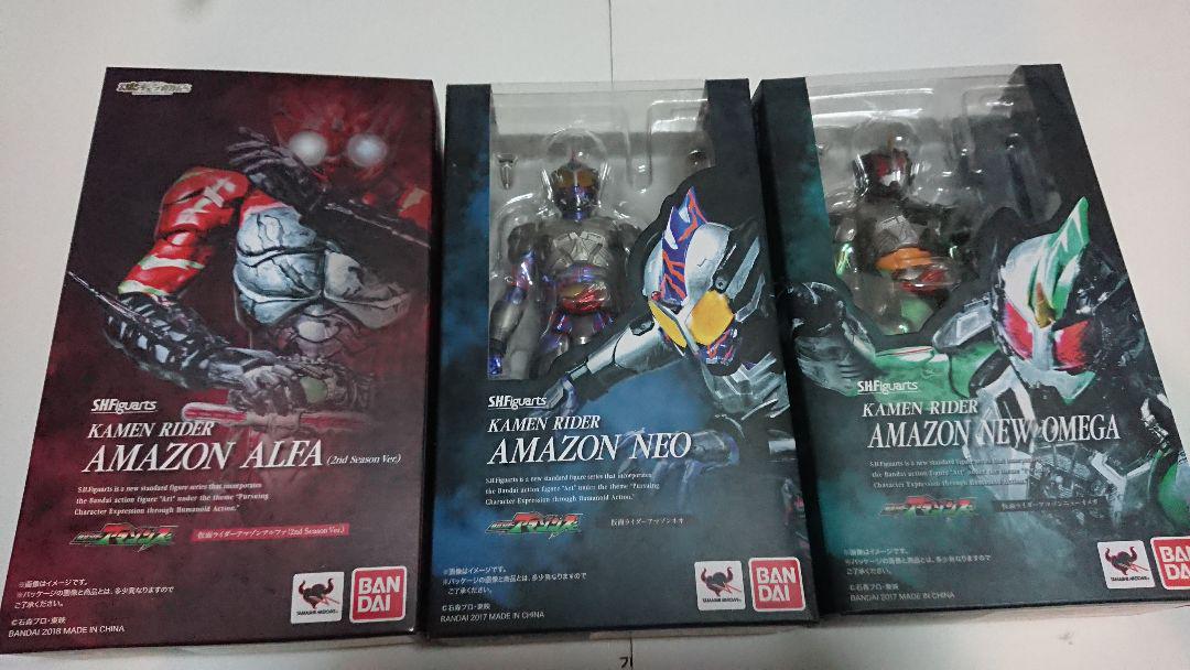 

[Б/У] Figuarts Kamen Rider Amazon Alpha и другие наборы