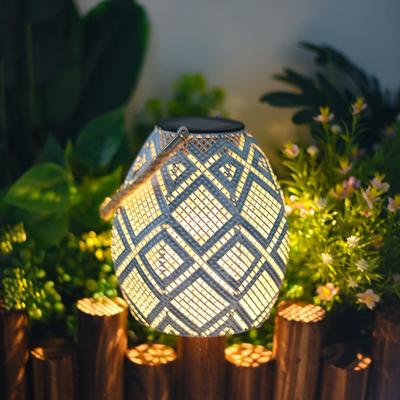 Lumini solare de grădină în aer liber Lanterne de proiecție cu goluri de epocă Lumini pentru terasa Lumini decorative suspendate pentru balcon