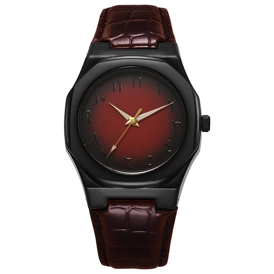 Arabic South East Asia Middle East Men S Watch Quartz Watch красный