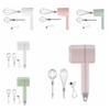 Handheld Electric Eggbeater Adjustable Gears Mini Egg Beater Electric Hand Mixer Whipped Cream