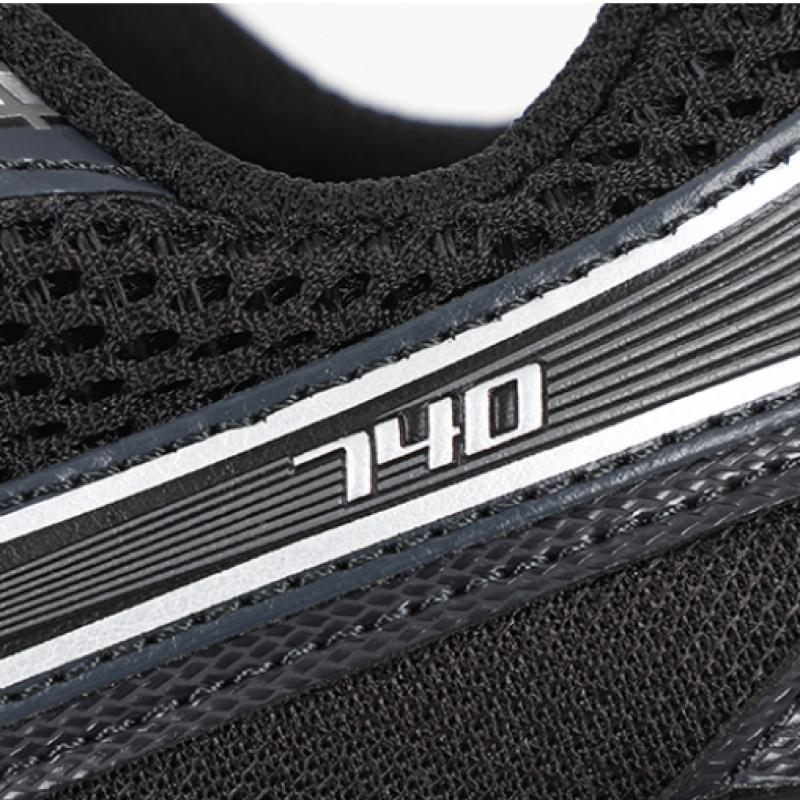 New Balance 740v2 Black Silver Metallic