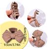 High-End Bow Claw Clip: Women's Solid Color Shark Clip, Large Size Hair Accessory