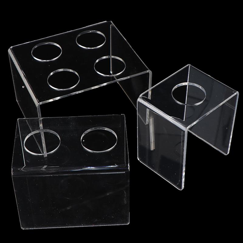 Engraved Acrylic Double Ice Cream Cone Holder Tray Display Stand Rack Wedding