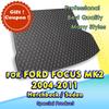 Car Trunk Mat For Ford Focus MK2 2004 2005 2006 2007 2008 2009 2010 2011 2012 Cargo Liner Carpet Interior Accessories