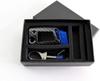 BRIGHTZ Carbon Fiber Smart Key Case for Golf VII Fits and PTVW Golfs (AUC) [KEY-CASE-008] (Blue) - AUCJZ, AUCPT, UC, CJZ, CPT, JZ, (Golf 7, VII)