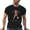 Hooker Resonator Guitars girl T-Shirt Utility Work Short Sleeve Top