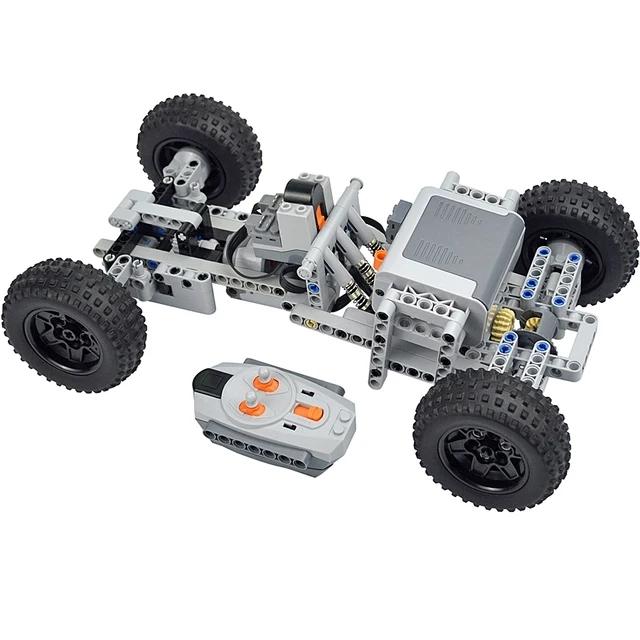 Technical Motor Parts Building Block Compatible Technical Mechanical Group MOC PF Power Function Upgrade XL-M-Servo Motor Leduo
