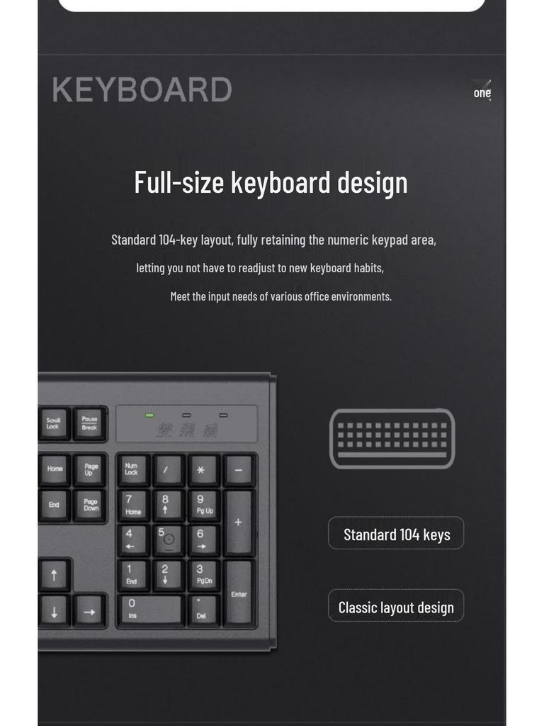 A4TECH WKM-1000 Wired Desktop/Laptop Keyboard