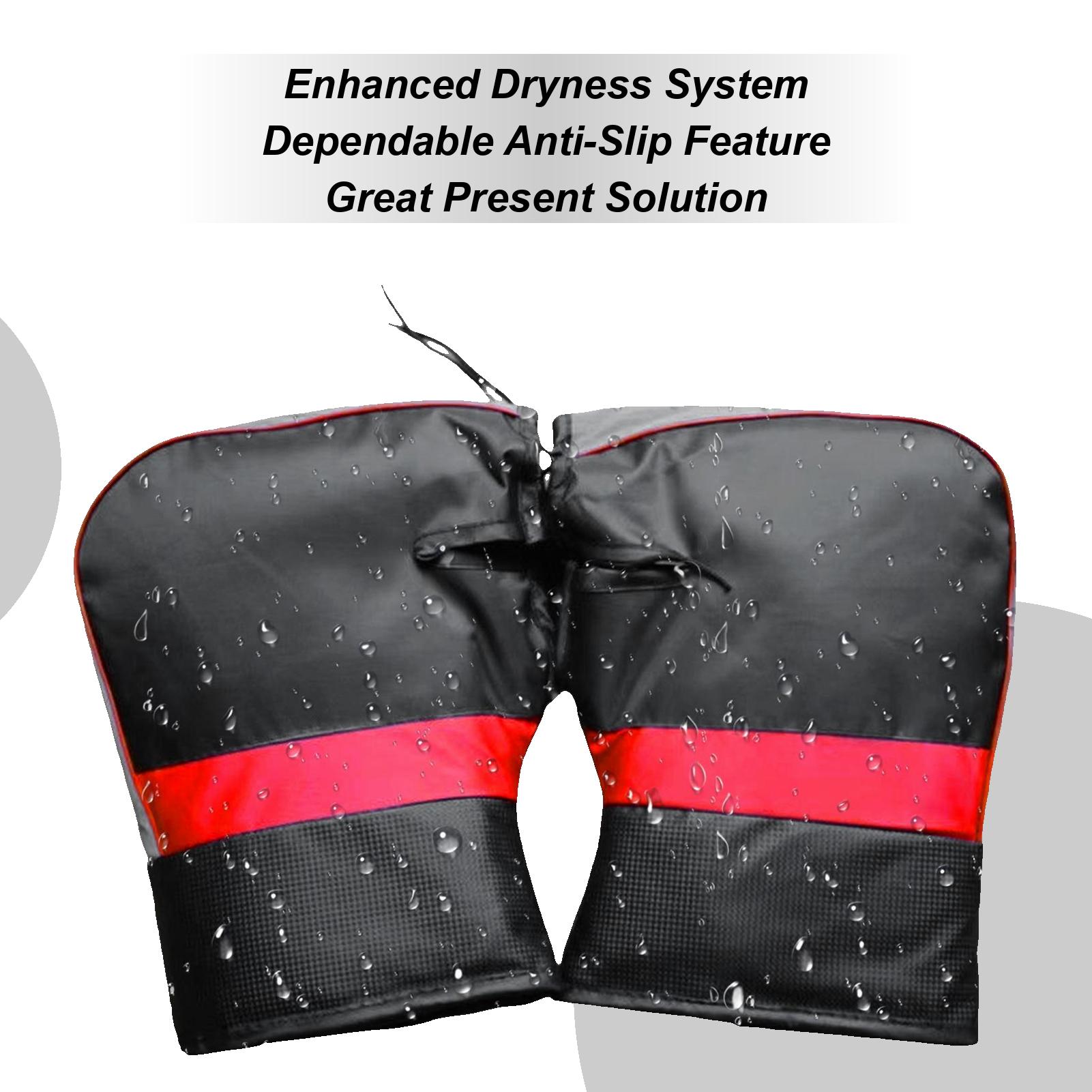 

Snowmobile Handlebar Muffs Warm Tricycle Accessories Motorbike Warm Handlebar Mittens For Scooter Motorcycle Snowmobile CHINA