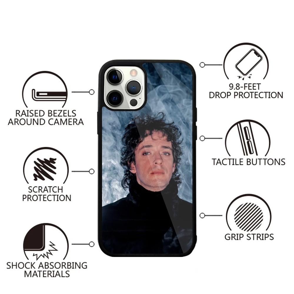 

Singer G-Gustavo Cerati Phone Case For iPhone 16,15,14,13,12,11,Plus,Pro,Max,Mini Magsafe Magnetic Wireless Charging iPhone14promax