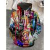 Men's Casual Sportswear Style Hooded Sweatshirt, Regular Fit, with Drawstring Pockets. It Has a Versatile Style and Is Highly Versatile.