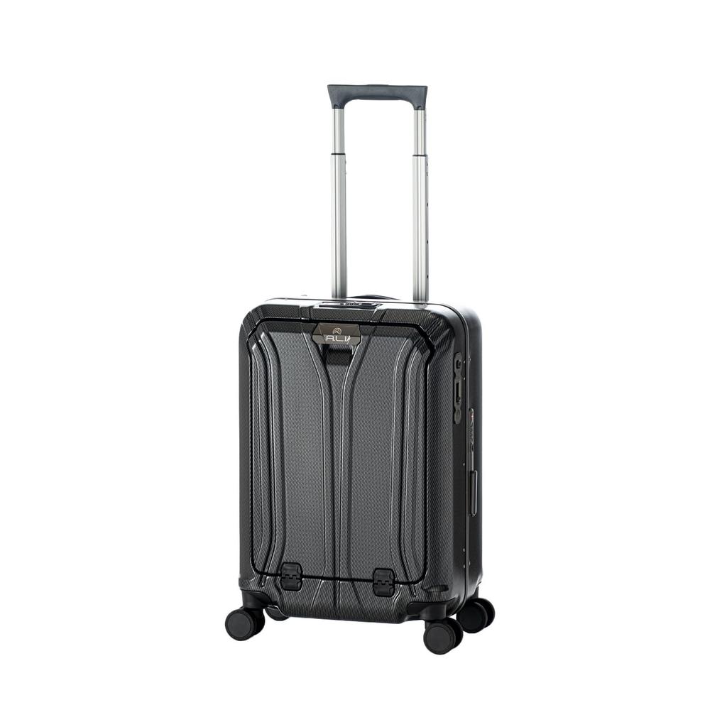 Asia Luggage Solid Knight Carry-on Case, Wave Black