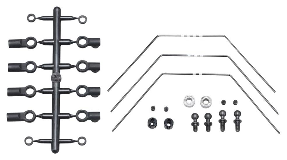 Yokomo Rear Stabilizer Set (Laser-Processed, 3-Piece Set) B10-412SWA