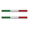 Adesivo Distintivo Bandiera Tricolore Germania Francia Italia Svezia in Metallo 3D Parafango Laterale Bagagliaio Posteriore Emblema Decalcomania