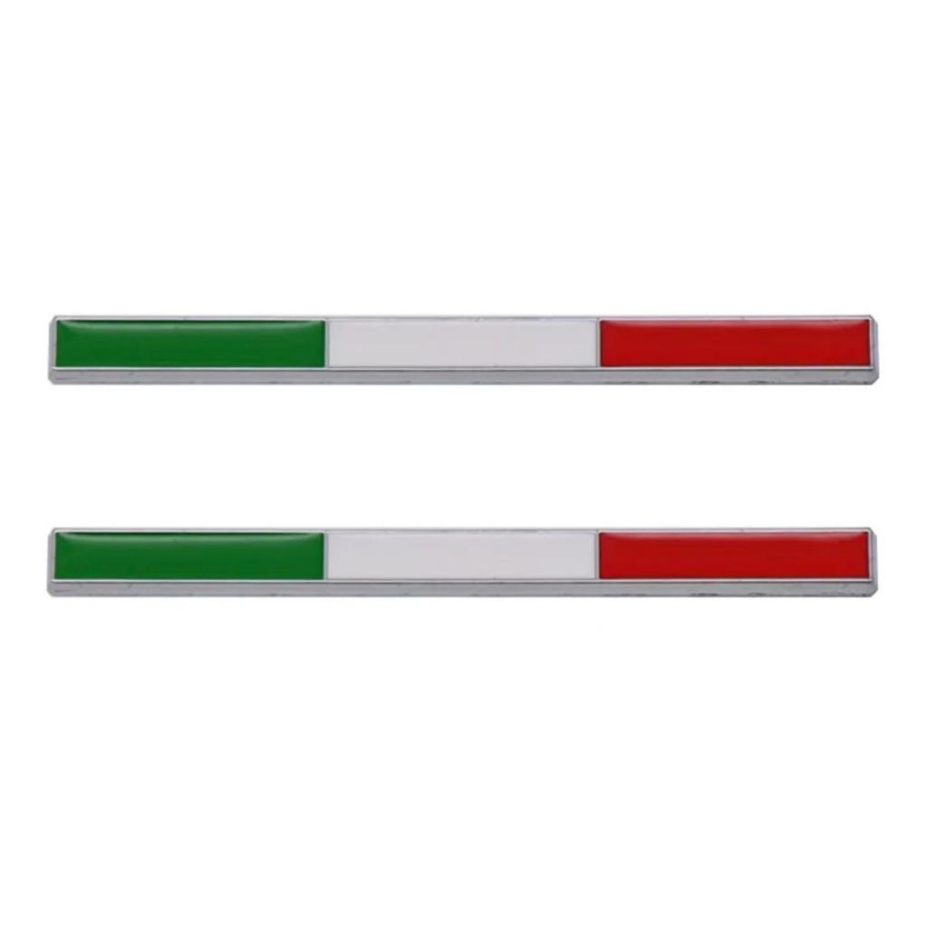 Adesivo Distintivo Bandiera Tricolore Germania Francia Italia Svezia in Metallo 3D Parafango Laterale Bagagliaio Posteriore Emblema Decalcomania