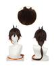 Zhongli Cosplay Costume with Emperor of the Genshin Full Adult Perfect for School Genshin Zhongli Cosplay Wig Size New [Brilliant Product] Wig, Rocks,