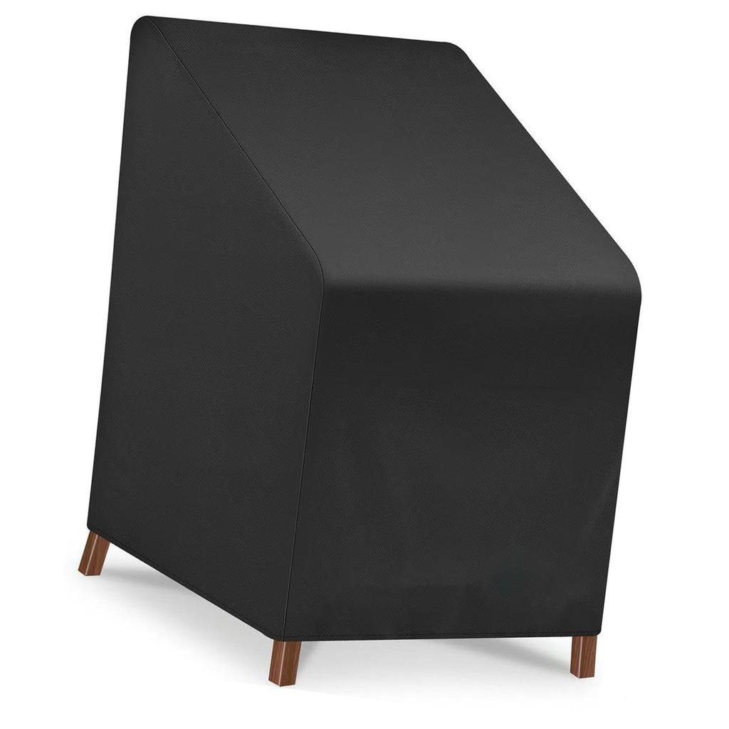 Universal Fit Stacking Chair Cover Produced Using Tear Resistant 210D Strong Fabric Including Storage Bag