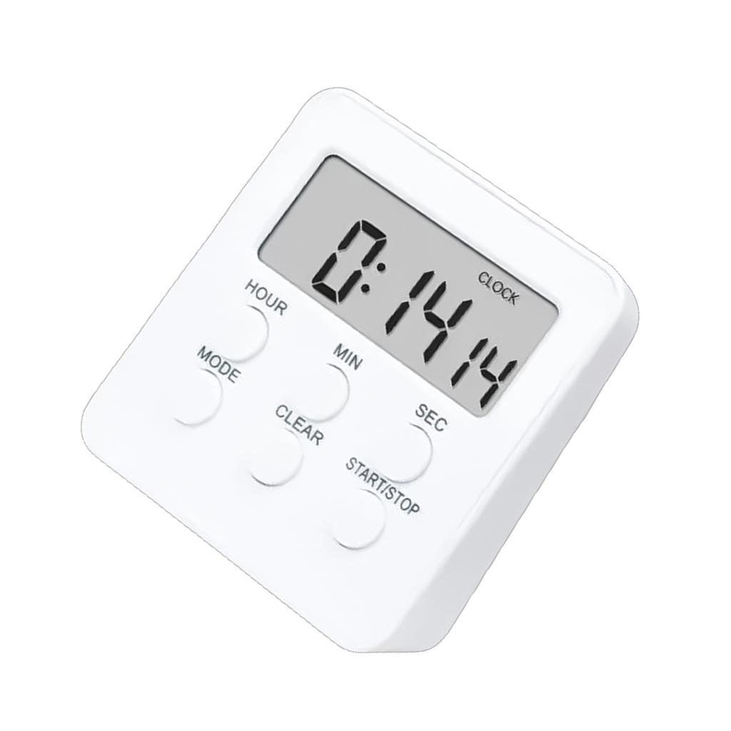 Temporizador de cocina con alarma fuerte y pantalla LED, herramienta de cronómetro multifuncional para cocinar, recordatorio de autodisciplina
