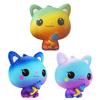 Squeeze Toy Flexible Relieve Stress Multi-Color Squishy Cat Decompression Toy Kids Toy