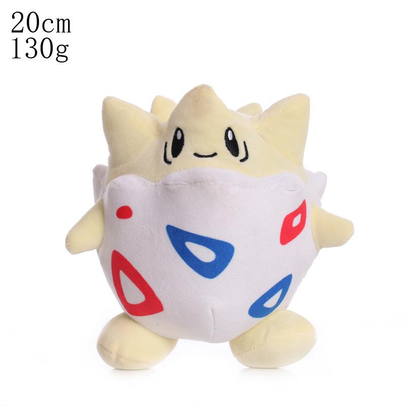 Gengar, Psyduck, Charizard, Mewtwo, Eevee, and Snorlax Pokémon Plush Toys Collection