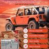 3Pcs Magnetic Keyhole Covers for Jeep Wrangler TJ JK JL Gladiator 2018-2025 Durable Decorative Sticker Easy Installation