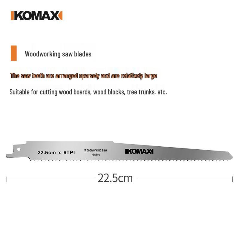 Handheld Electric Saber & Jigsaw Blade for Metal & Wood Cutting