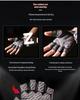 Men's & Women's Anti-Slip Fingerless Fitness Gloves - Wrist Support, Lightweight Summer Design for Cycling and Training