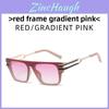 Mens Fashion Square Sunglasses With Uv400 Protection For Outdoor Activities