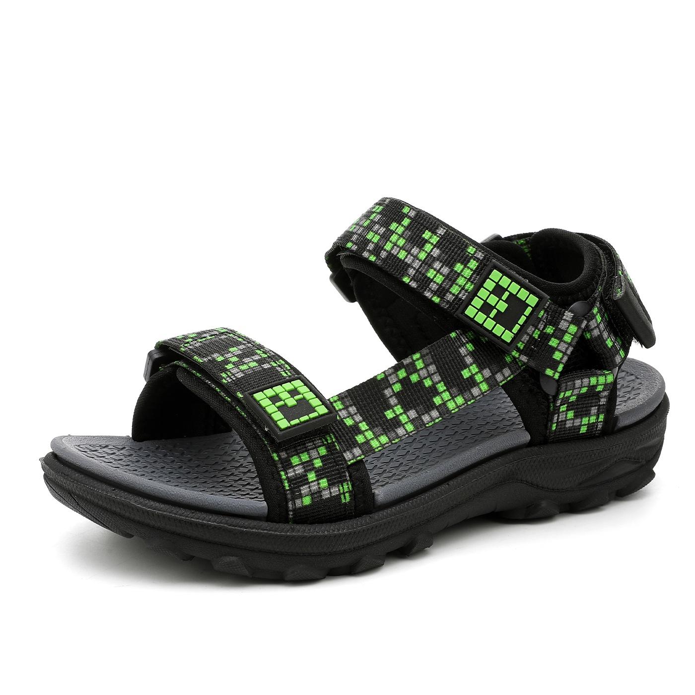 Kids 2285-2 Open Toe Sandals Boys Outdoor Beach Shoes Summer Casual Lightweight Walking Footwear Comfortable Shoes Breathable 30