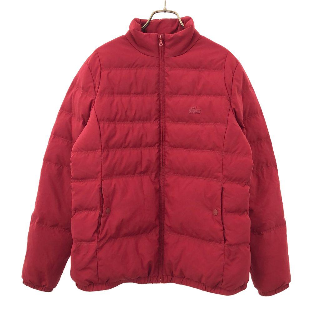 LACOSTE Down jacket 40 Red Women Used
