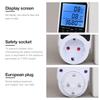 Compactly Wattage Tester Socket Power Meter Builts In Overloads Alerts Electricity Consumption Analyzers 0-3680W Ranges