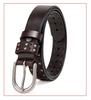 Belt Women'S First Layer Cowhide Rivets Punk Youth Denim Casual Leather Belt