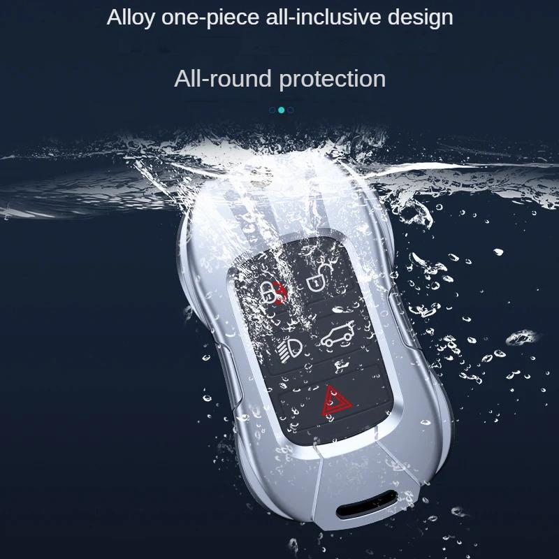 Suitable for Jaguar Car Keycase XFL XEL FPACE XJL FTYPE Epace Ipace Xe Keyshell Keycover Keychain Buckle Female