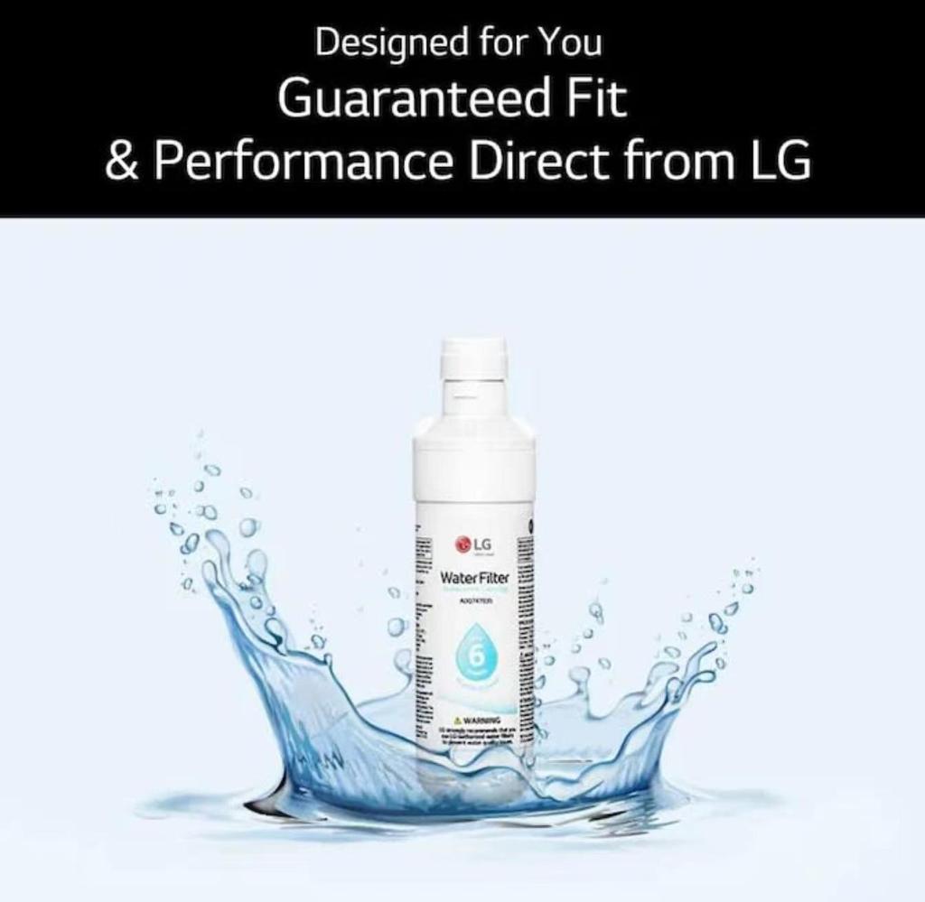 LT1000P Refrigerator Water Filter and Built-in Purifier