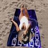 Raiden Shogun Genshin Impact Microfiber Blanket Quick Drying Beach Towels Oversized Printing Super Absorbent Pool Towel Blanket