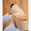 Watch Analog Waterproof Metal Band Black [Citizen Q&Q] QB78-002 Men's