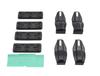 Terzo Roof Carrier Set of for Mazda Flair Wagon MM53S and Suzuki Spacia Product EH432 (by PIAA) Carrier/Base Holder, 4, Black, MK53S, Code